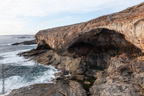 Old Whaleman's Grotto.Whalers Way. Eyre Peninsula. South Australia. photo