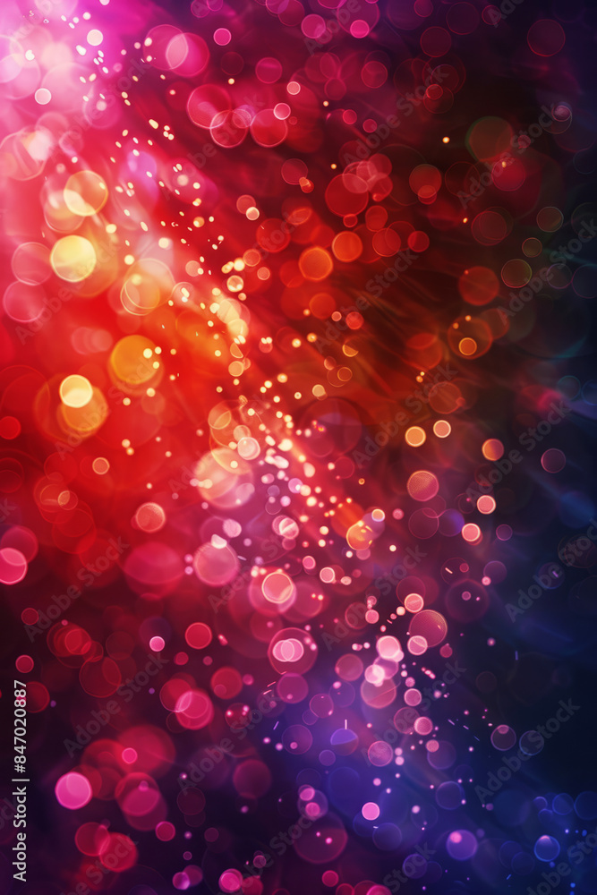 Abstract background with colorful bokeh lights Abstract background with colorful bokeh lights