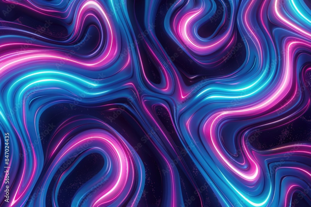Abstract design with swirling patterns Abstract design with swirling patterns