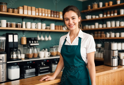 person in a coffee shop