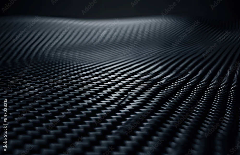 Dark carbon fiber background with light and shadow effects. Created with Ai Dark carbon fiber background with light and shadow effects. Created with Ai