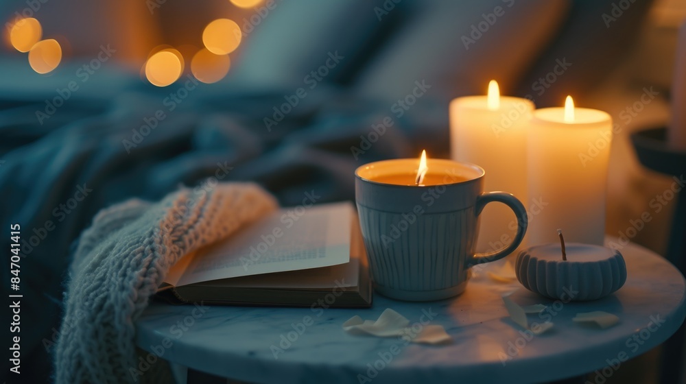 A person enjoying a cup of coffee and reading a book, great for articles or websites about relaxation and leisure activities A person enjoying a cup of coffee and reading a book, great for articles or websites about relaxation and leisure activities