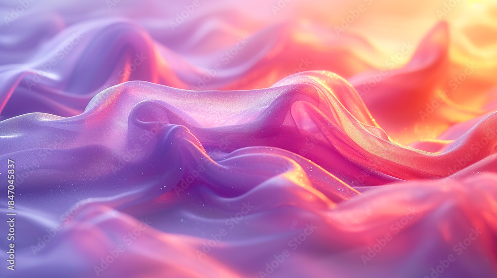 Pink and purple color gradient with dark wavy shiny glittery background Pink and purple color gradient with dark wavy shiny glittery background