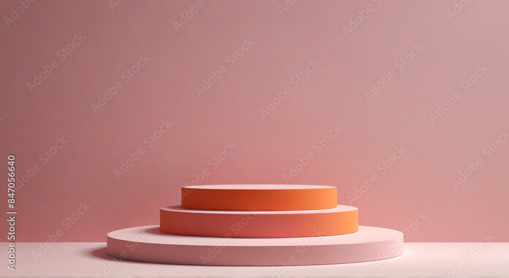 podium on red wall podium on red wall