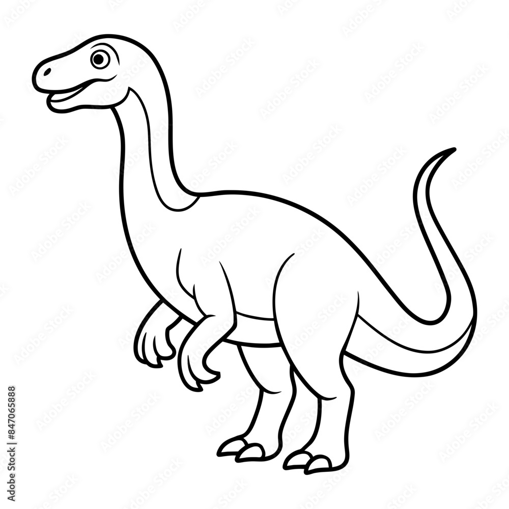 Dinosaur Vector Illustration Line Art - Dinosaur Line Art Silhouette, Animal Coloring Book Page For Kids. Dinosaur Black And White Vector Illustration Line Art For Kids Coloring Book. Dinosaur Vector Illustration Line Art - Dinosaur Line Art Silhouette, Animal Coloring Book Page For Kids. Dinosaur Black And White Vector Illustration Line Art For Kids Coloring Book.