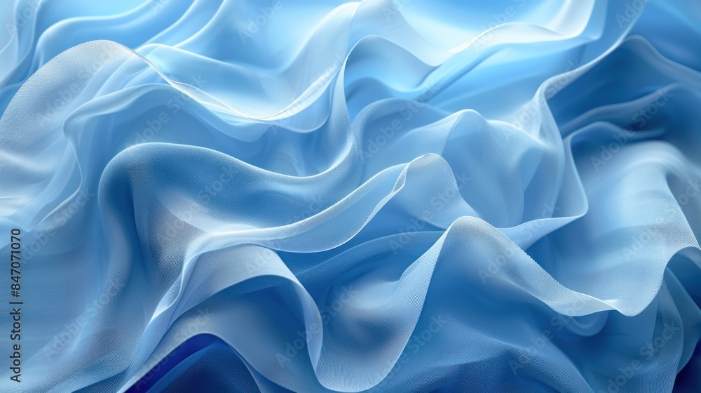 Obraz premium Abstract Blue Fabric Texture