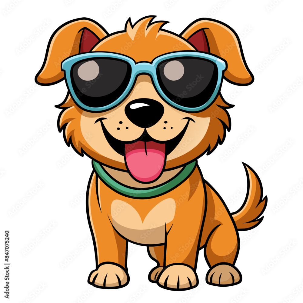 dog with sunglasses dog with sunglasses