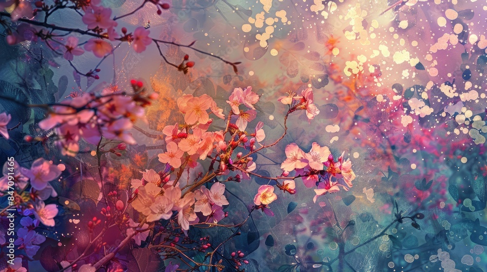 Spring Blossoms Vibrant Display of Nature s Beauty Spring Blossoms Vibrant Display of Nature s Beauty
