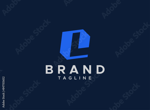 Introducing the CL or LC letter minimal logo design, this logo used for c letters, mark, cl letters, lc, l, square, symbols, unique, font, text, letter mark, typography, uniques, business etc
