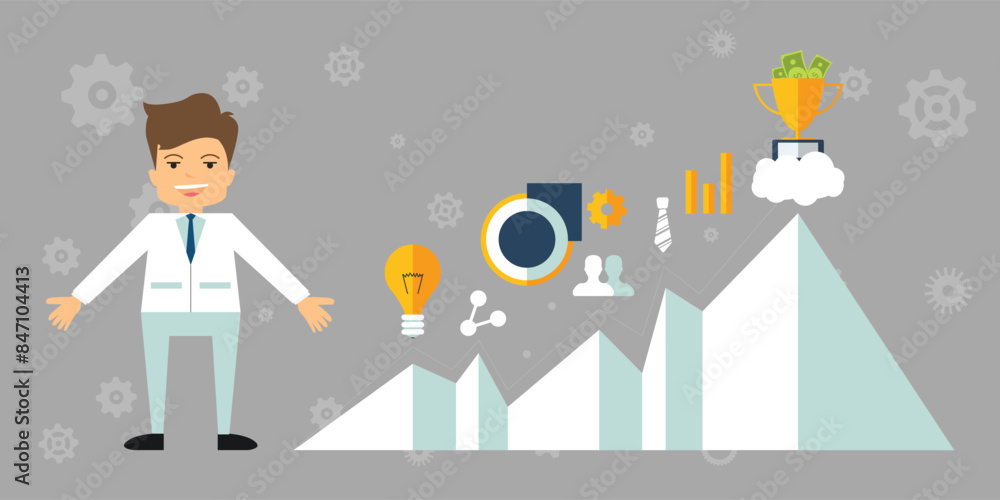 Analysis report research result, chart and diagram dashboard, financial graph statistics, analyze data, SEO or optimization concept, businessman with magnifying glass analyze research chart and grap Analysis report research result, chart and diagram dashboard, financial graph statistics, analyze data, SEO or optimization concept, businessman with magnifying glass analyze research chart and grap