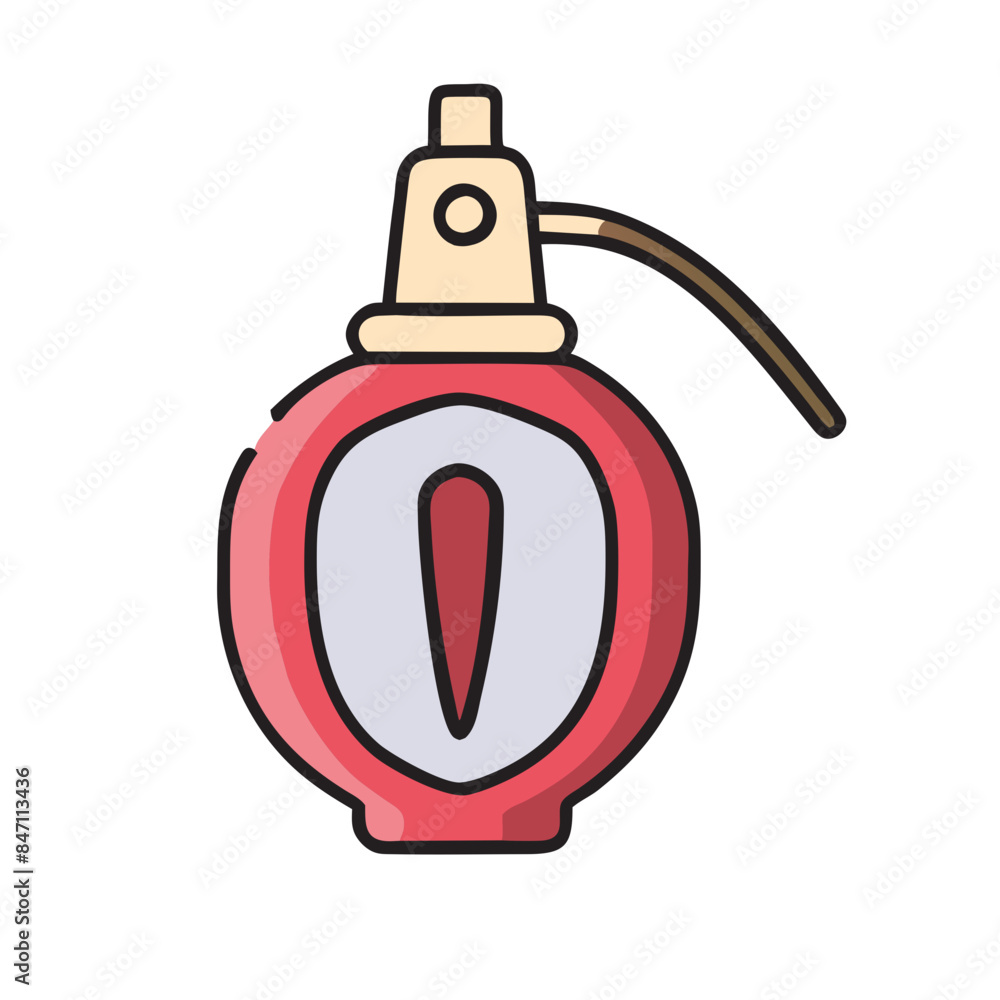 Obraz premium Combat Grenade Icon, AI Generative