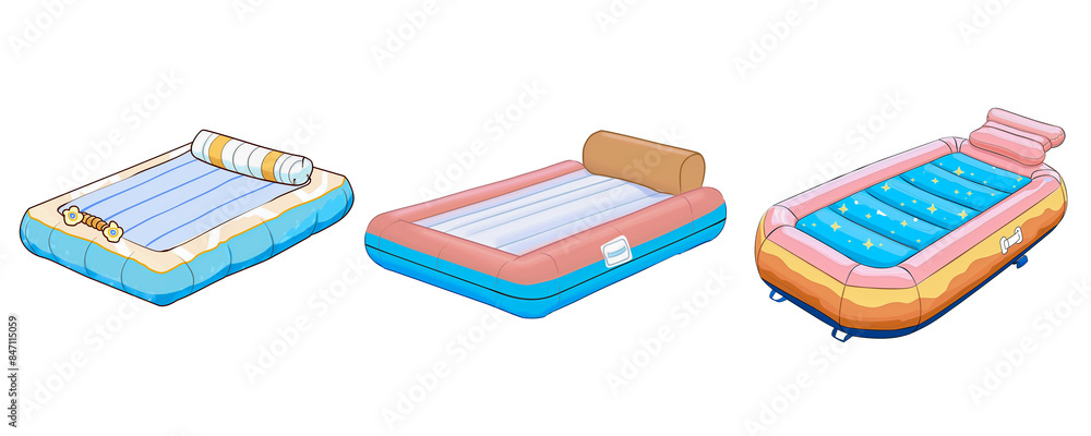 Inflatable pool mattress Inflatable pool mattress