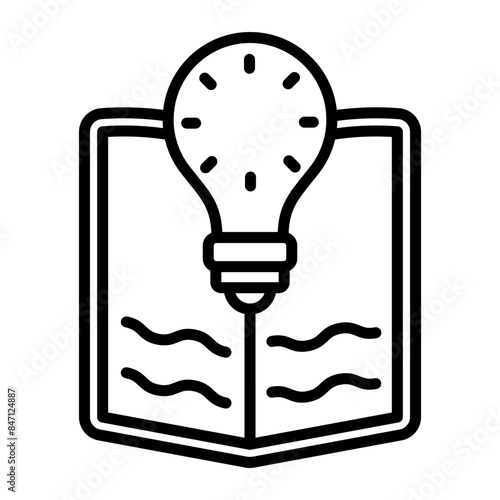 Inspiration Vector Line Icon