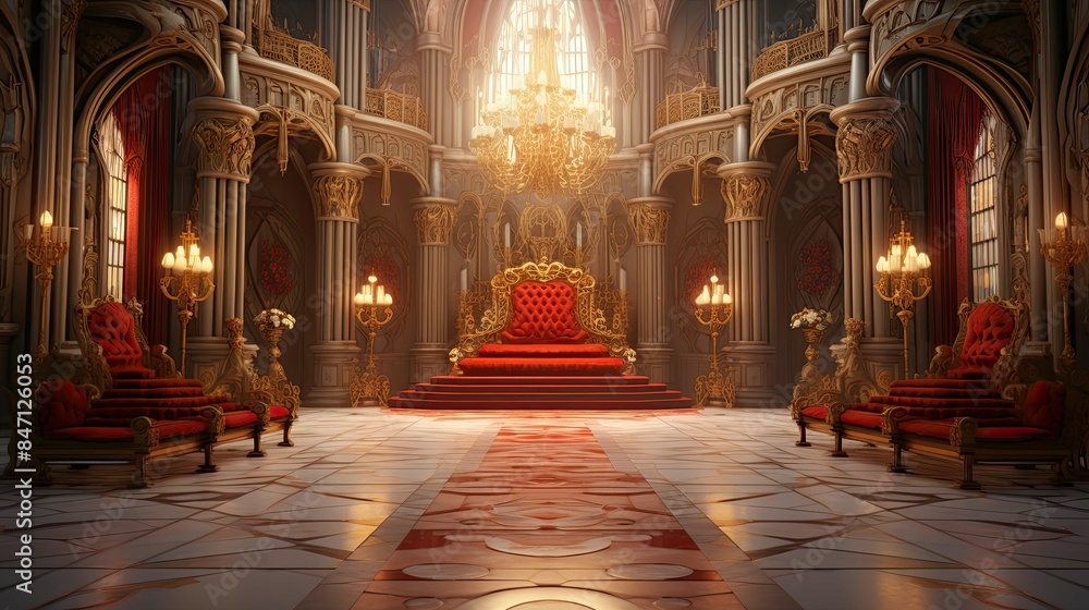 Obraz premium The church of the holy sepulchre. AI generated art illustration.