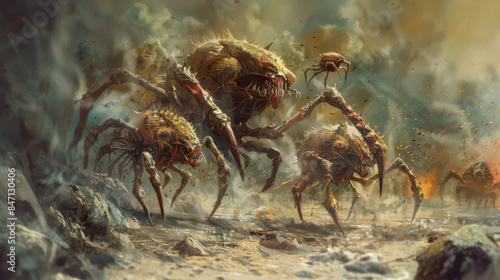 Invasion of Giant Mutant Spiders © Erich