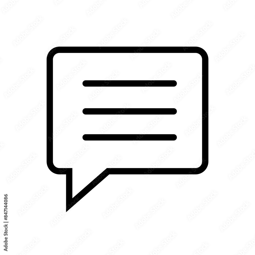 Comment Icon Ideal for Social Media and Communication Themes Comment Icon Ideal for Social Media and Communication Themes