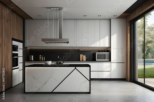 Modern Elegance: Transforming Your Kitchen Interior Design photo