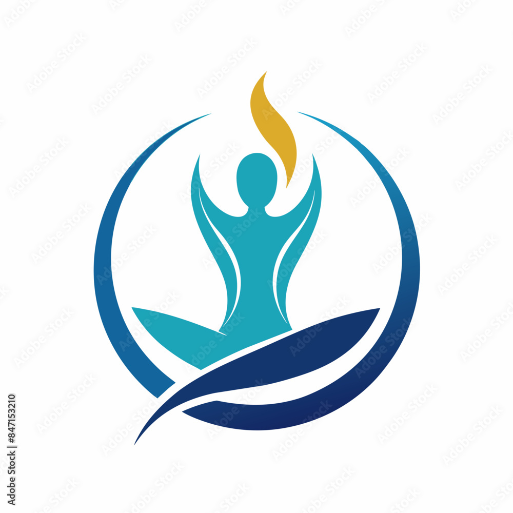Relaxation Unleashed: Realistic Body Massage Logo Vector Art Illustration Relaxation Unleashed: Realistic Body Massage Logo Vector Art Illustration