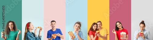 Group of young people with ...