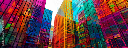 Geometric Metropolis: A Study in Color and Form