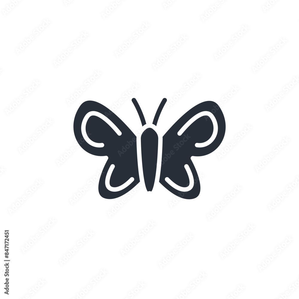 butterfly icon. vector.Editable stroke.linear style sign for use web design,logo.Symbol illustration. butterfly icon. vector.Editable stroke.linear style sign for use web design,logo.Symbol illustration.
