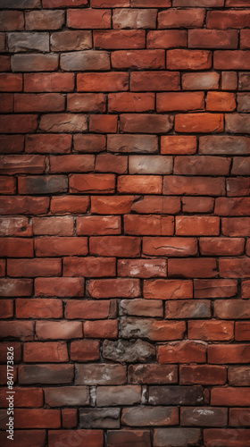 Pattern Background Abstract Image, Wall Brick Wall Texture, Wallpaper, Background, Cover and Screen of Cell Phone, Smartphone, Computer, Laptop, Format 9:16 and 16:9 - PNG