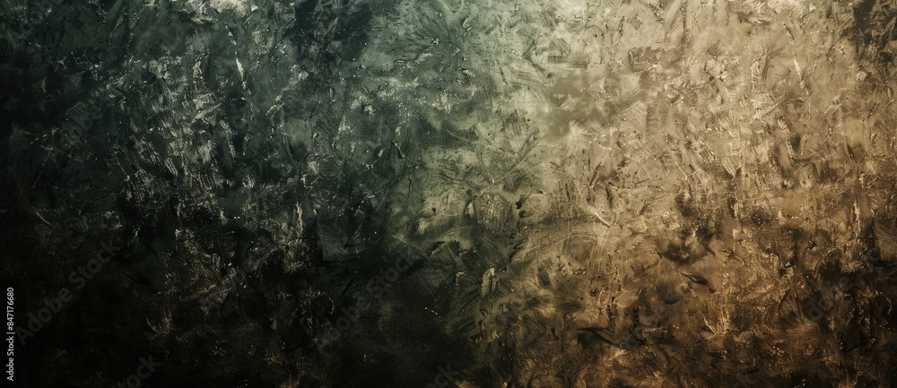 Dark green and brown textured background with gradient fading from top to bottom, perfect for adding a touch of grunge to any design project Dark green and brown textured background with gradient fading from top to bottom, perfect for adding a touch of grunge to any design project