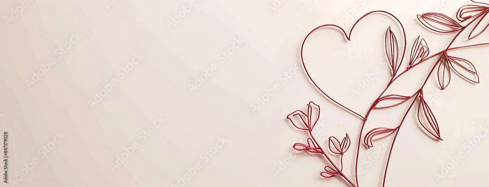 valentine banner heart shape created with flowing golden yellow color liquid resin in white silk fabric background with transparent glass effect valentine banner heart shape created with flowing golden yellow color liquid resin in white silk fabric background with transparent glass effect