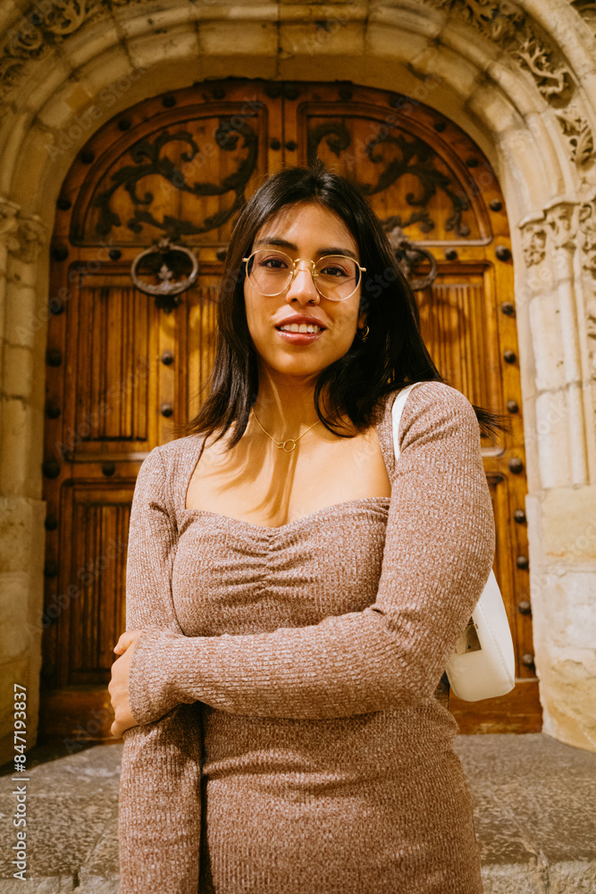 Casual Portrait in Historic Setting Casual Portrait in Historic Setting