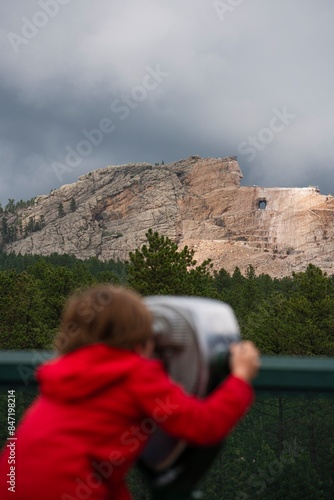 Viewing Crazy Horse photo