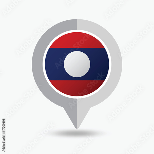 Laos Location Pin Icon Vector Illustration Free Download Laos Location Pin Icon Vector Illustration - GFXLoad