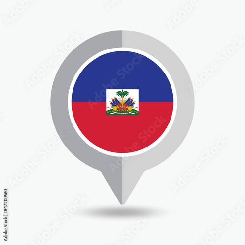 Haiti Location Pin Icon Vector Illustration Free Download Haiti Location Pin Icon Vector Illustration - GFXLoad
