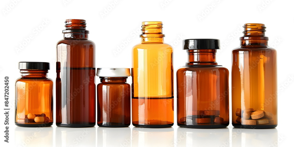 Assorted Medicine Bottles Pills Capsules Healthcare Pharmacy Assorted Medicine Bottles Pills Capsules Healthcare Pharmacy