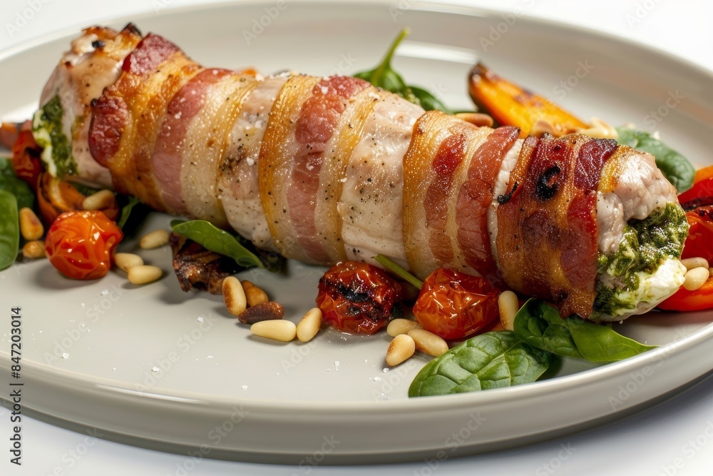 Bacon-Wrapped Pork Tenderloin for a Flavorful Experience Bacon-Wrapped Pork Tenderloin for a Flavorful Experience