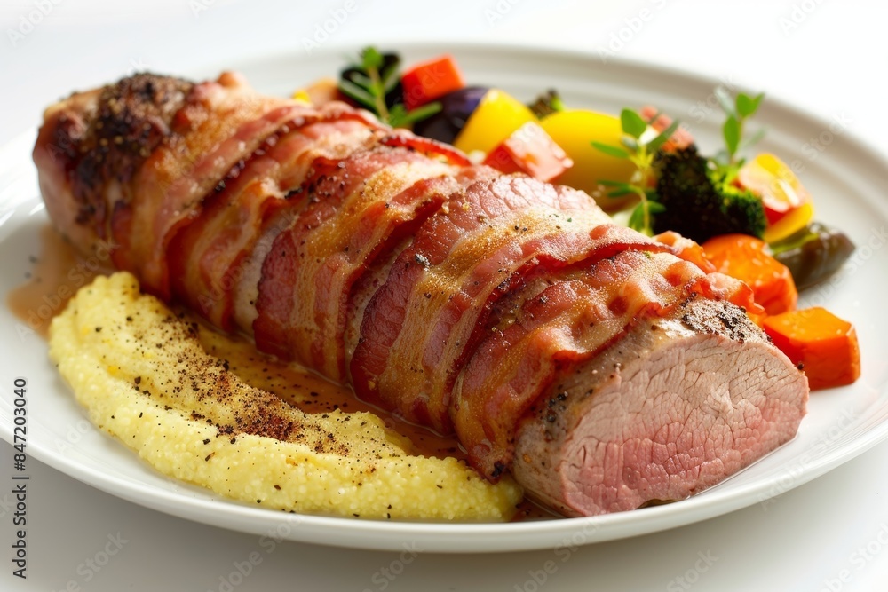 Bacon-Wrapped Pork Tenderloin with Bacon Perfection Bacon-Wrapped Pork Tenderloin with Bacon Perfection