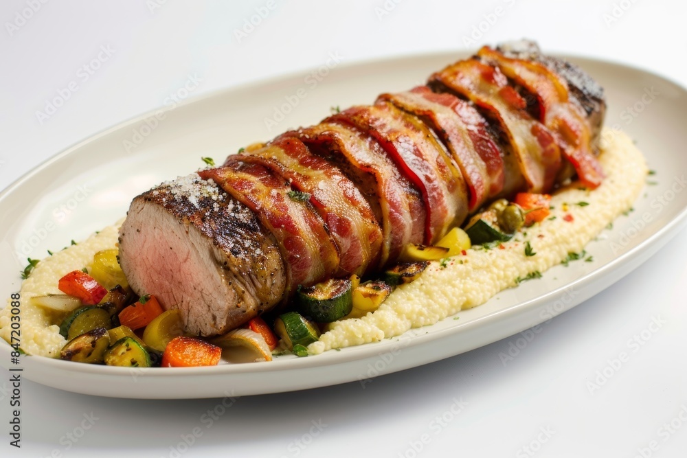 Bacon-Wrapped Pork Tenderloin for a Tasty Dinner Bacon-Wrapped Pork Tenderloin for a Tasty Dinner