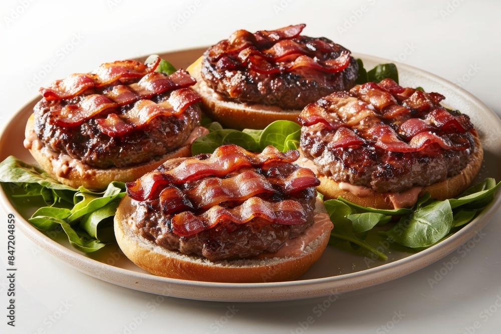 Irresistible Bacon-Stuffed Burgers for Fine Dining Irresistible Bacon-Stuffed Burgers for Fine Dining