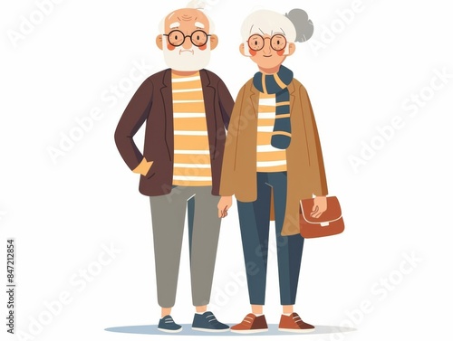 Couple de seniors