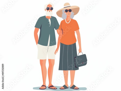 Couple de seniors