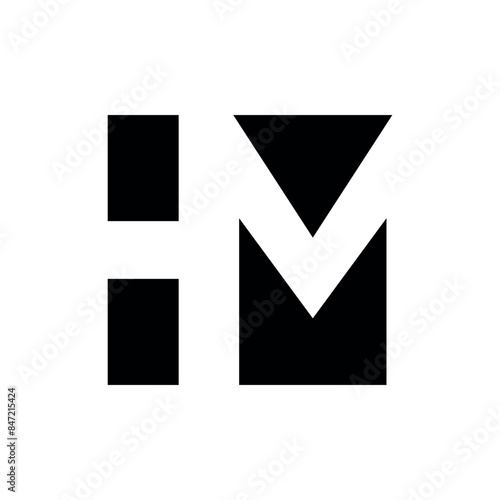 Vector HM Logo Design 