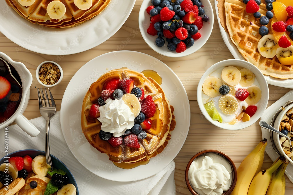 Healthy and unhealthy very tasty food, food that makes you drool. Mouthwatering picture Healthy and unhealthy very tasty food, food that makes you drool. Mouthwatering picture