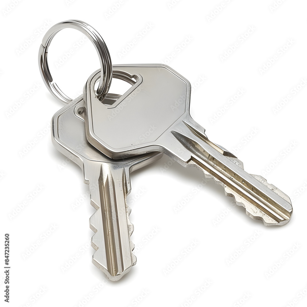 Silver Key Ring Security Access Metal Secure Locksmith Property Safety Silver Key Ring Security Access Metal Secure Locksmith Property Safety