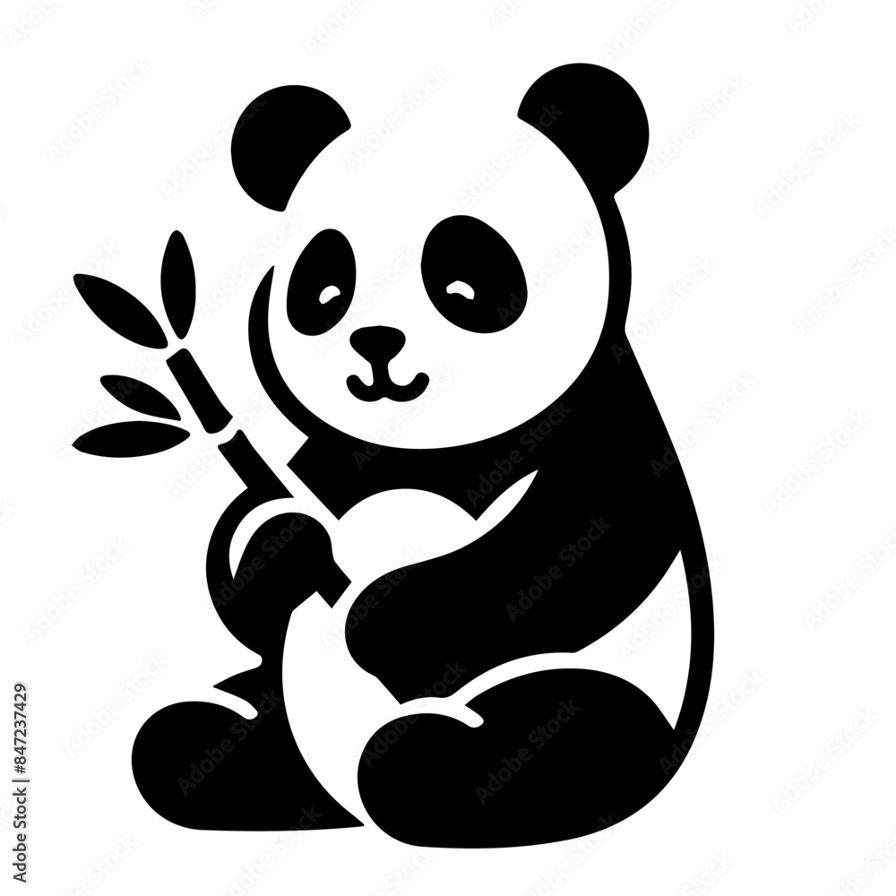 Obraz premium Panda AI