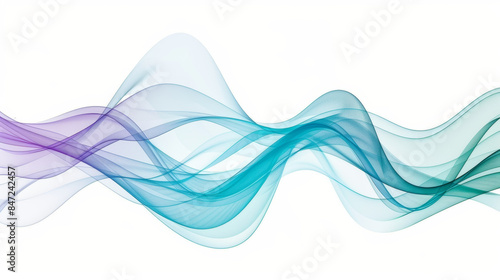 abstract colorful wave pattern blue purple modern design