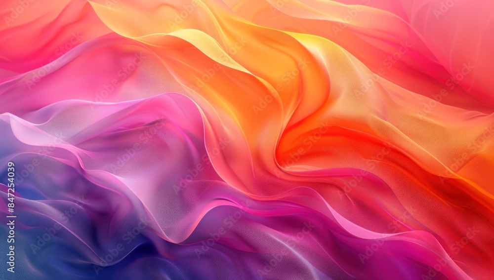 Fototapeta premium Abstract Gradient of Flowing Colors