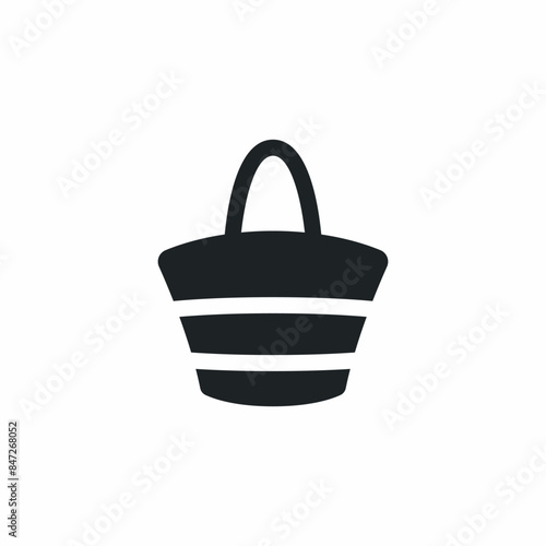 summer bag fashion purse icon