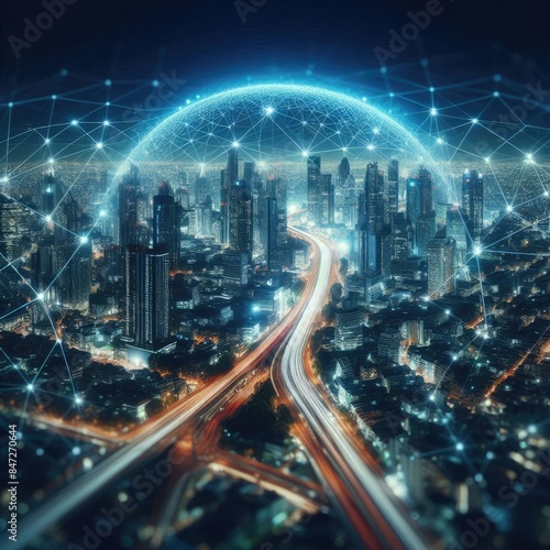 Smart City: Illustrating the Web of Connectivity © edisetiawan.id