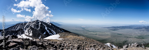 Obraz na płótnie The beautiful Sangre de Cristo Range of the Colorado Rocky Mountains. w salonie