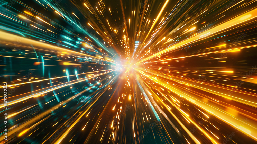 Abstract background depicting traveling at the speed of light Abstract background depicting traveling at the speed of light