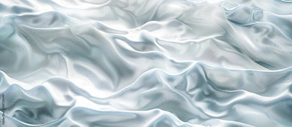 Obraz premium Abstract background with white wave textures or rippled water pattern